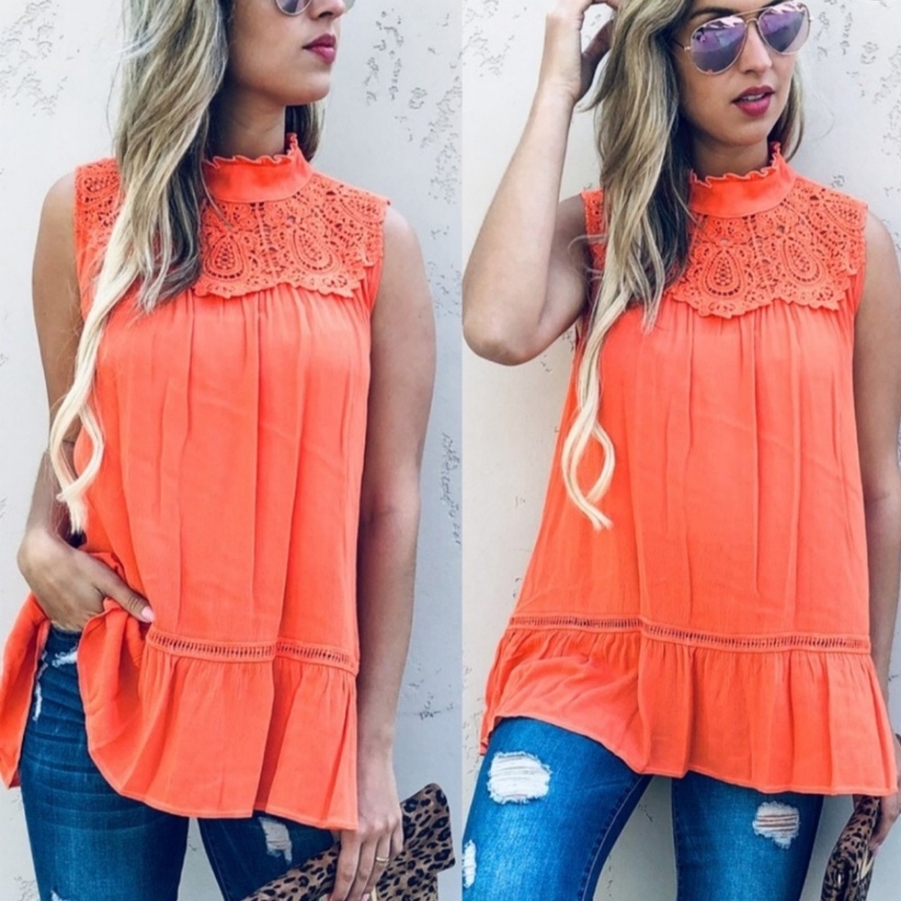 Lace Tunic Top